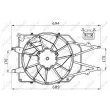Ventilateur, refroidissement du moteur NRF 47475 - Visuel 3