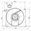 Ventilateur, refroidissement du moteur NRF 47484 - Visuel 3
