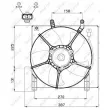 Ventilateur, refroidissement du moteur NRF 47487 - Visuel 3