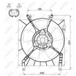 Ventilateur, refroidissement du moteur NRF 47492 - Visuel 3