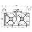 Ventilateur, refroidissement du moteur NRF 47493 - Visuel 3