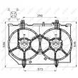 Ventilateur, refroidissement du moteur NRF 47497 - Visuel 3