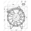 Ventilateur, refroidissement du moteur NRF 47499 - Visuel 3