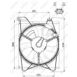 Ventilateur, refroidissement du moteur NRF 47515 - Visuel 3