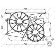 Ventilateur, refroidissement du moteur NRF 47535 - Visuel 3
