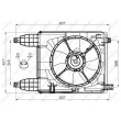 Ventilateur, refroidissement du moteur NRF 47537 - Visuel 3