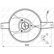 Ventilateur, refroidissement du moteur NRF 47540 - Visuel 2