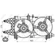 Ventilateur, refroidissement du moteur NRF 47542 - Visuel 3