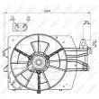 Ventilateur, refroidissement du moteur NRF 47544 - Visuel 3