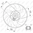Ventilateur, refroidissement du moteur NRF 47557 - Visuel 3