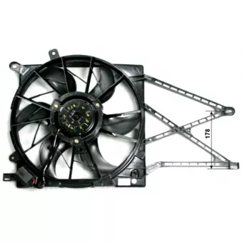Ventilateur, refroidissement du moteur NRF 47582