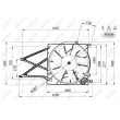 Ventilateur, refroidissement du moteur NRF 47582 - Visuel 3