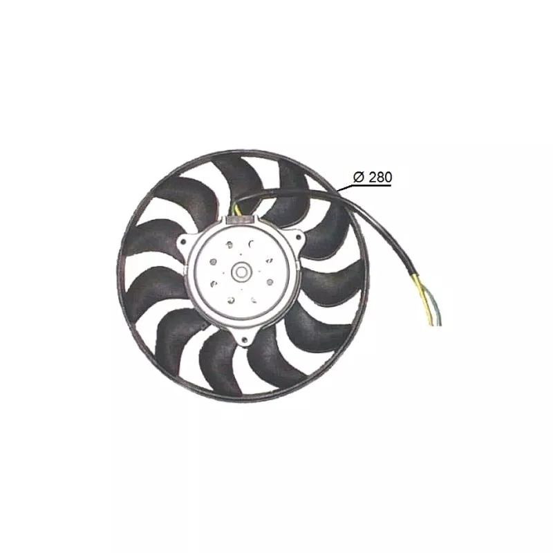 Ventilateur, refroidissement du moteur NRF 47616