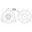 Ventilateur, refroidissement du moteur NRF 47666 - Visuel 2