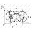 Ventilateur, refroidissement du moteur NRF 47667 - Visuel 2