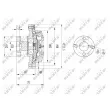 Embrayage, ventilateur de radiateur NRF 49609 - Visuel 2