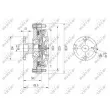 Embrayage, ventilateur de radiateur NRF 49652 - Visuel 2