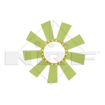 Roue du souffleur, refroidissementdu moteur NRF 49811