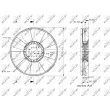 Roue du souffleur, refroidissementdu moteur NRF 49826 - Visuel 2