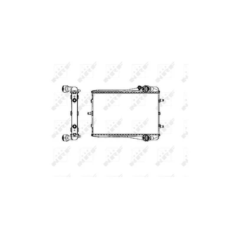 Radiateur, refroidissement du moteur NRF 50549