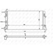 Radiateur, refroidissement du moteur NRF 53024A - Visuel 2