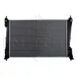 Radiateur, refroidissement du moteur NRF 53455 - Visuel 2