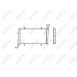 Radiateur, refroidissement du moteur NRF 53483 - Visuel 2