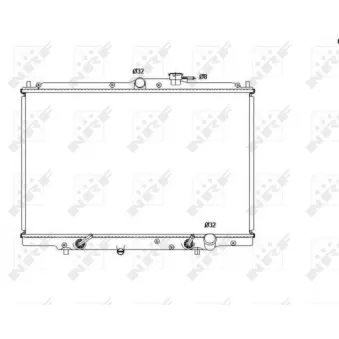 Radiateur, refroidissement du moteur NRF