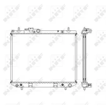Radiateur, refroidissement du moteur NRF 53537