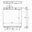 Radiateur, refroidissement du moteur NRF 53837 - Visuel 2
