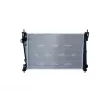 Radiateur, refroidissement du moteur NRF 53933 - Visuel 1