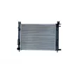 Radiateur, refroidissement du moteur NRF 58443A - Visuel 1