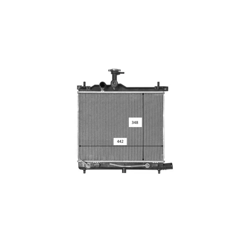 Radiateur, refroidissement du moteur NRF 58460