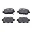Jeu de 4 plaquettes de frein avant NRF 802001 - Visuel 2
