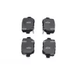 Jeu de 4 plaquettes de frein avant NRF 802001 - Visuel 3