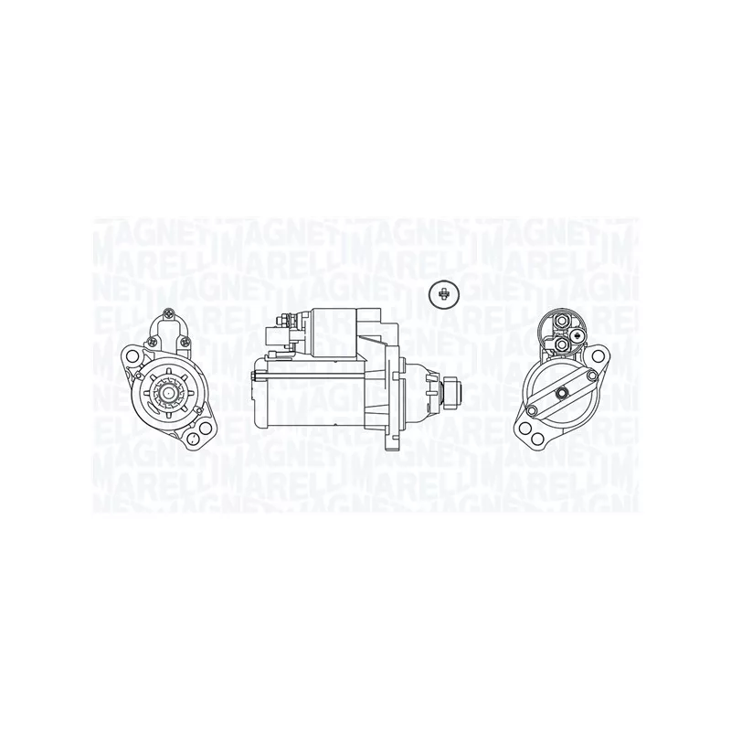 Démarreur MAGNETI MARELLI 063720058010