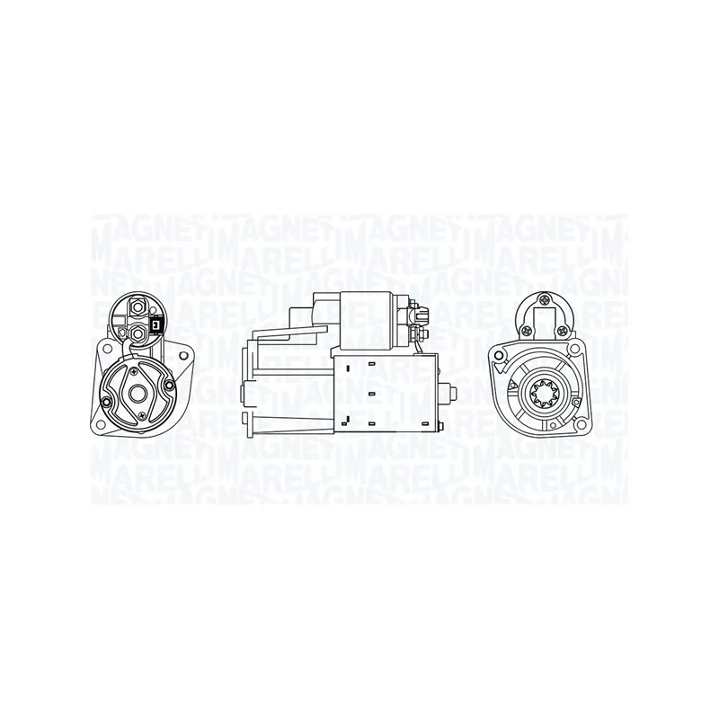 Démarreur MAGNETI MARELLI 063720103610