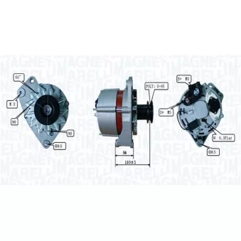 Alternateur MAGNETI MARELLI 063730520010