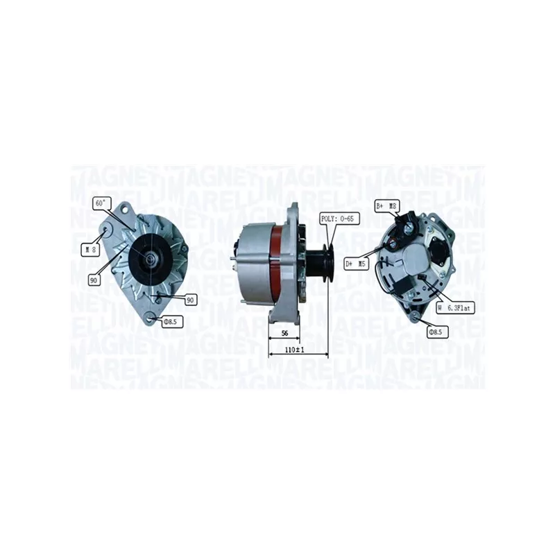 Alternateur MAGNETI MARELLI 063730520010