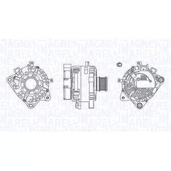 Alternateur MAGNETI MARELLI 063730849010