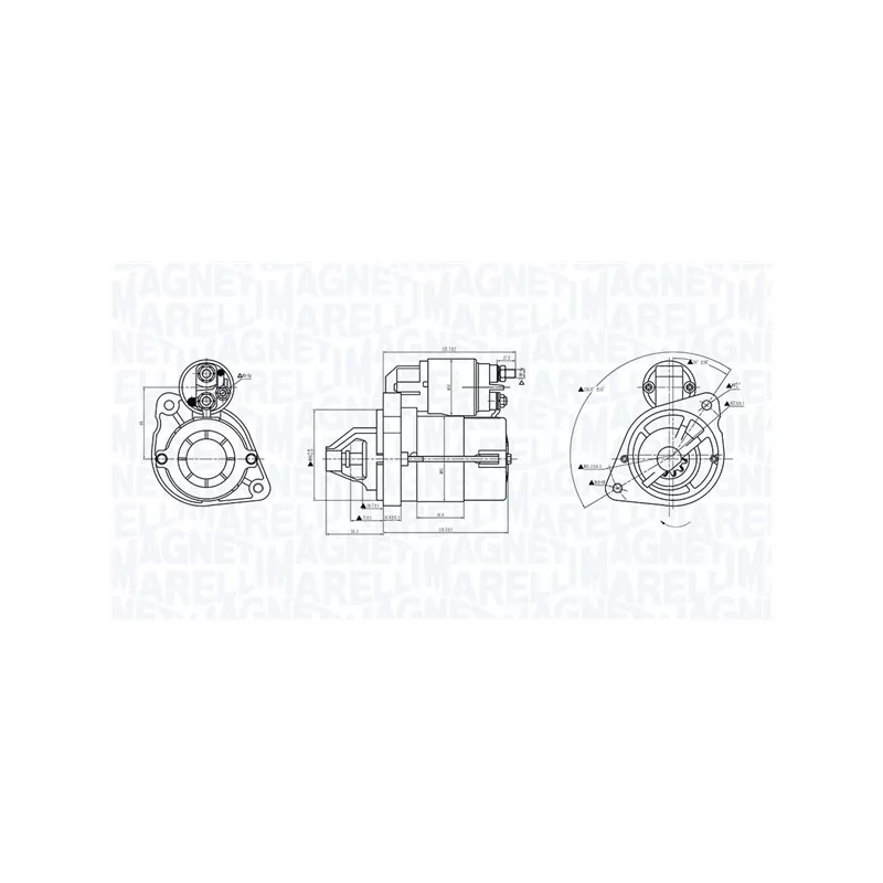 Alternateur MAGNETI MARELLI 063731508010