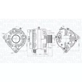 Alternateur MAGNETI MARELLI