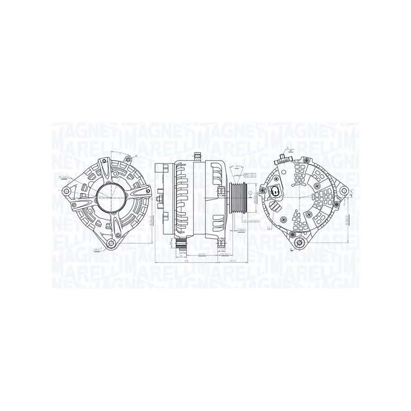 Alternateur MAGNETI MARELLI 063731513010