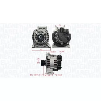 Alternateur MAGNETI MARELLI 063731875010