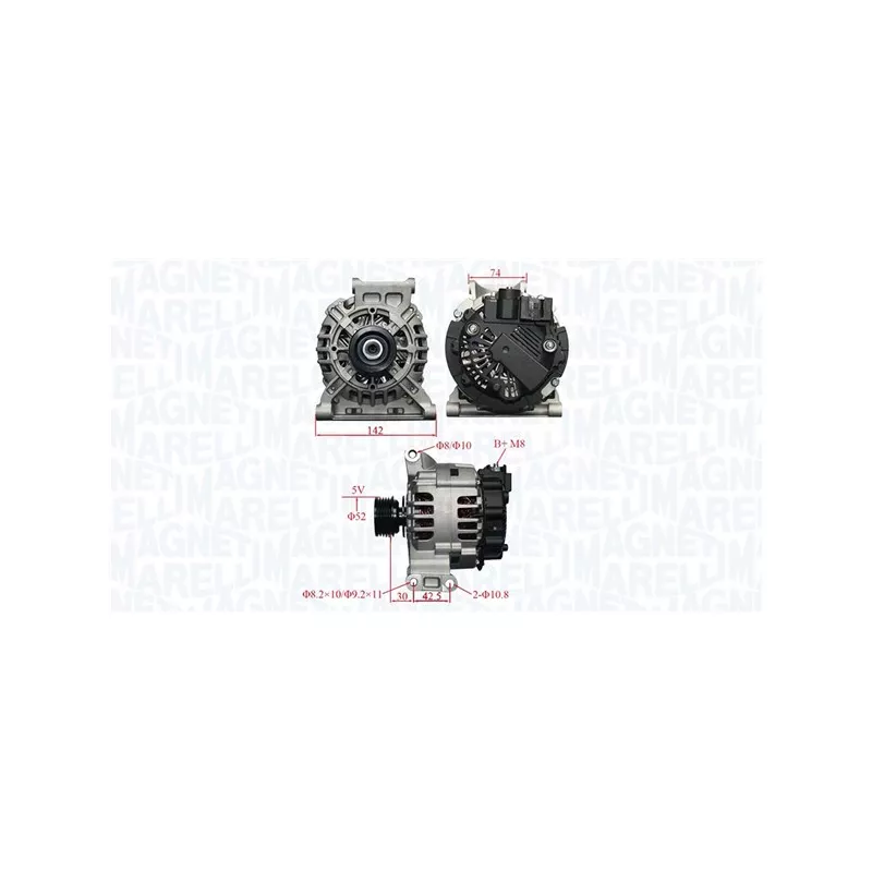 Alternateur MAGNETI MARELLI 063731875010