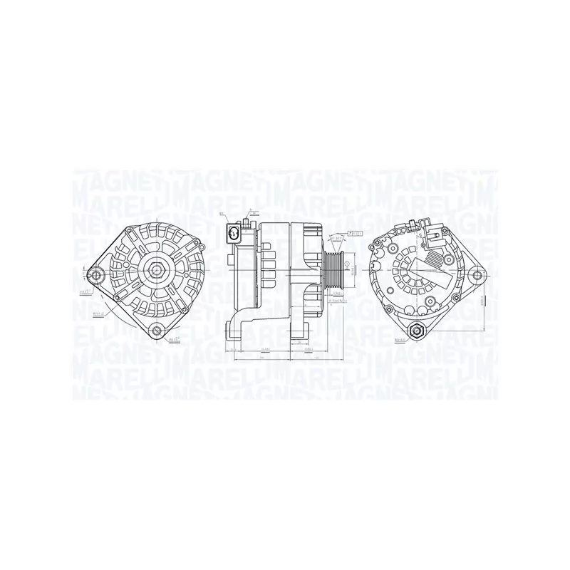 Alternateur MAGNETI MARELLI 063732041010