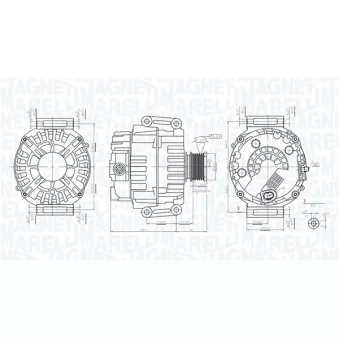 Alternateur MAGNETI MARELLI 063732072010