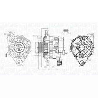 Alternateur MAGNETI MARELLI