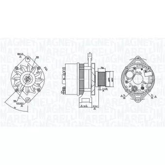 Alternateur MAGNETI MARELLI