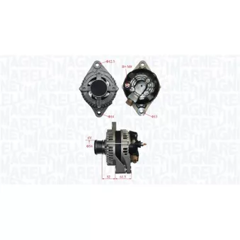 Alternateur MAGNETI MARELLI 063735679010